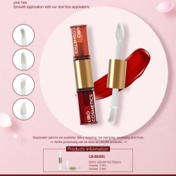 Two-in-one: Lip oil duo